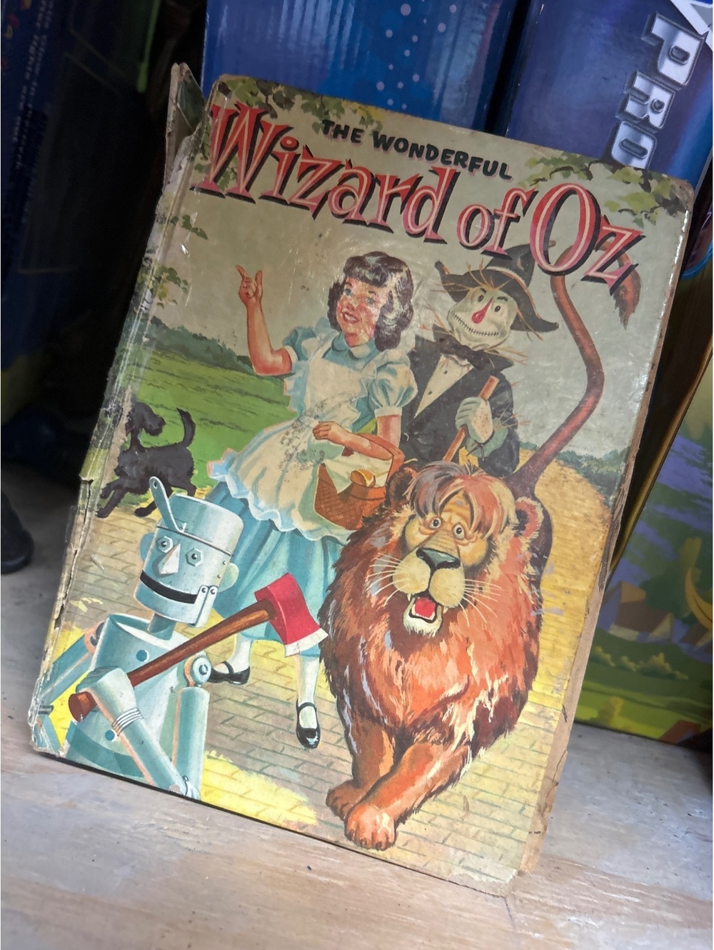 The Wonderful Wizard of Oz Vintage Hardcover Book